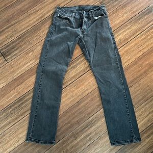 Levi’s charcoal slim jeans